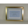 11"x14" Brushed Gold Wood Core Certificate Frame